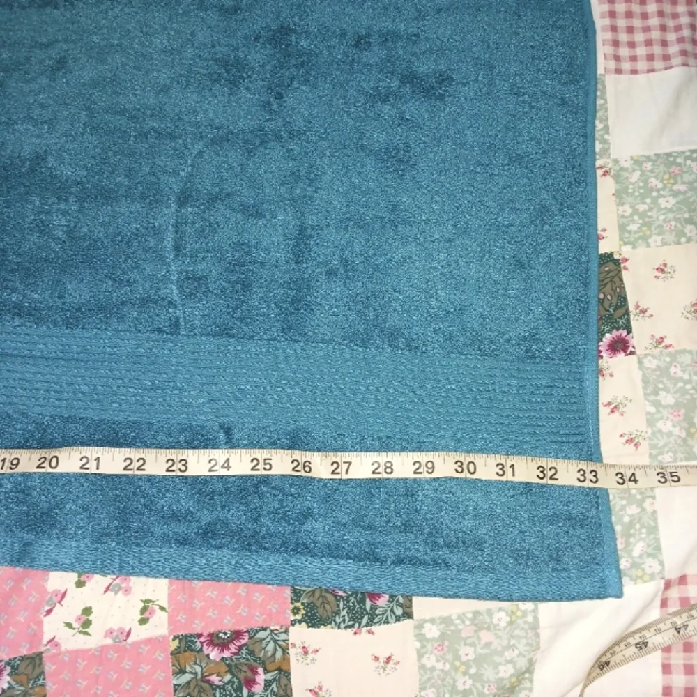 W Home Bamboo Spa Oversized Bath Towel/Sheet Teal